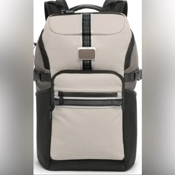 Tumi Alpha Bravo Reserve unisex Backpack Chalk - Picture 1 of 9